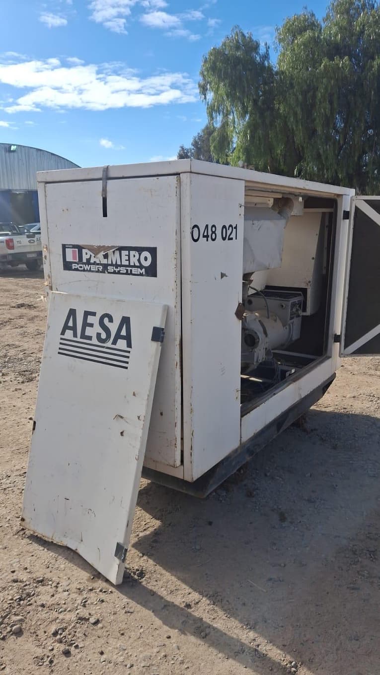 Grupo electrógeno diésel Palmero, Cantidad: 1 unidad, Condición: usado, con posibles faltantes. LOC: Centenario, provincia de Neuquén