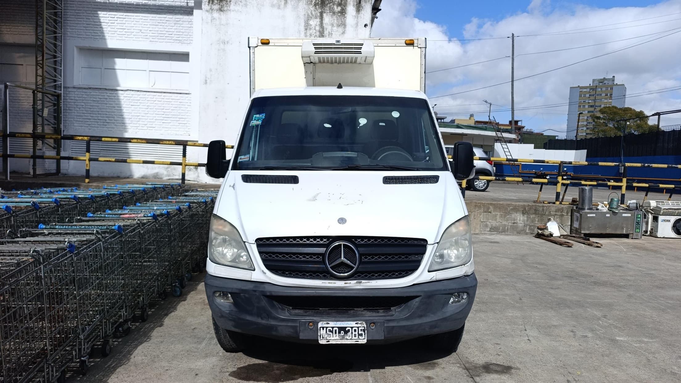 MERCEDES BENZ  SPRINTER 415 CDI-CH 3665, Año 2013. DOM: MSQ385. Ubicación: Ciudad Autónoma de Buenos Aires