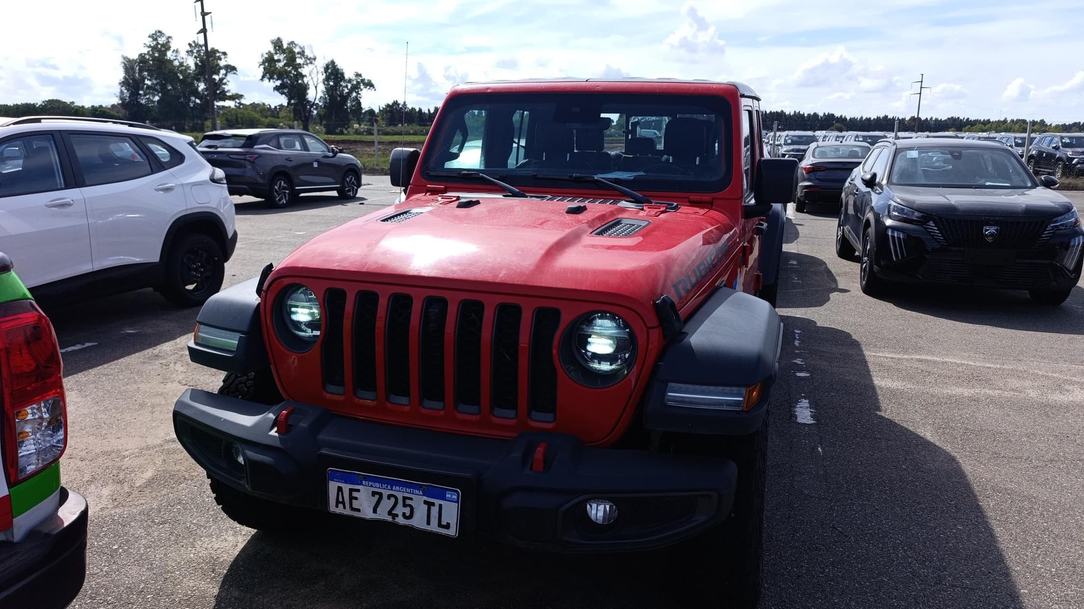 JEEP PICK-UP CABINA DOBLE GLADIATOR RUBICON 3.6L AT8 4X4, Año 2021. DOM:  AE725TL . Ubicación: Zárate, provincia de Buenos Aires
