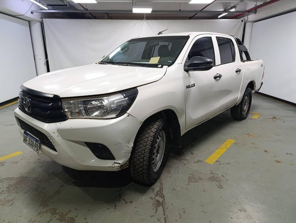 TOYOTA PICK-UP HILUX 4X4 DC DX 2.4 TDI 6 MT, Año 2022. DOM: AF338PD. Ubicación: San Fernando, provincia de Buenos Aires