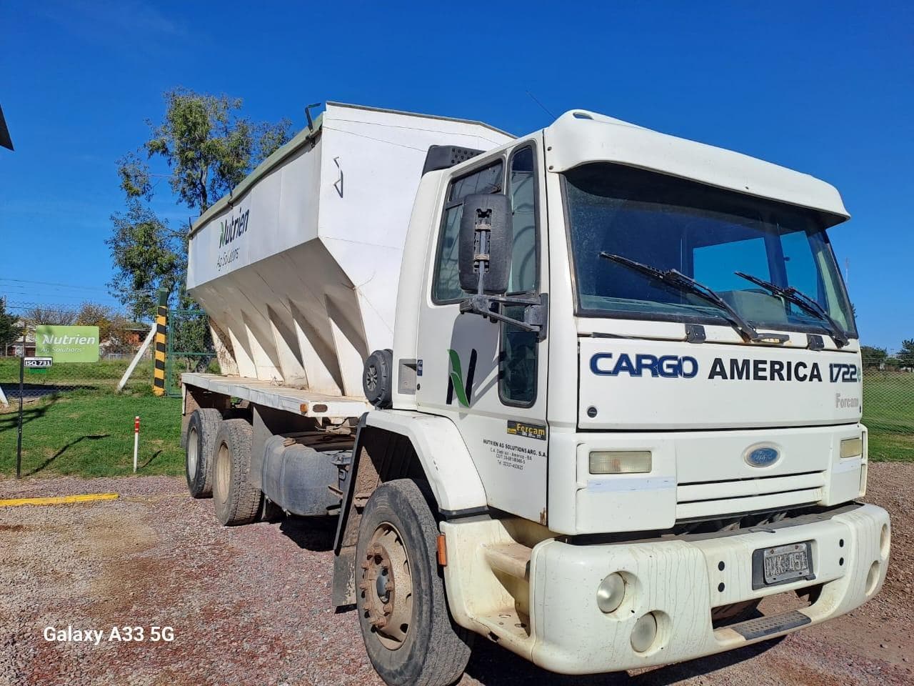 FORD CHASIS C/CABINA CARGO 1722E, Año 2009. DOM: HXK451. Ubicación: América, provincia de Buenos Aires