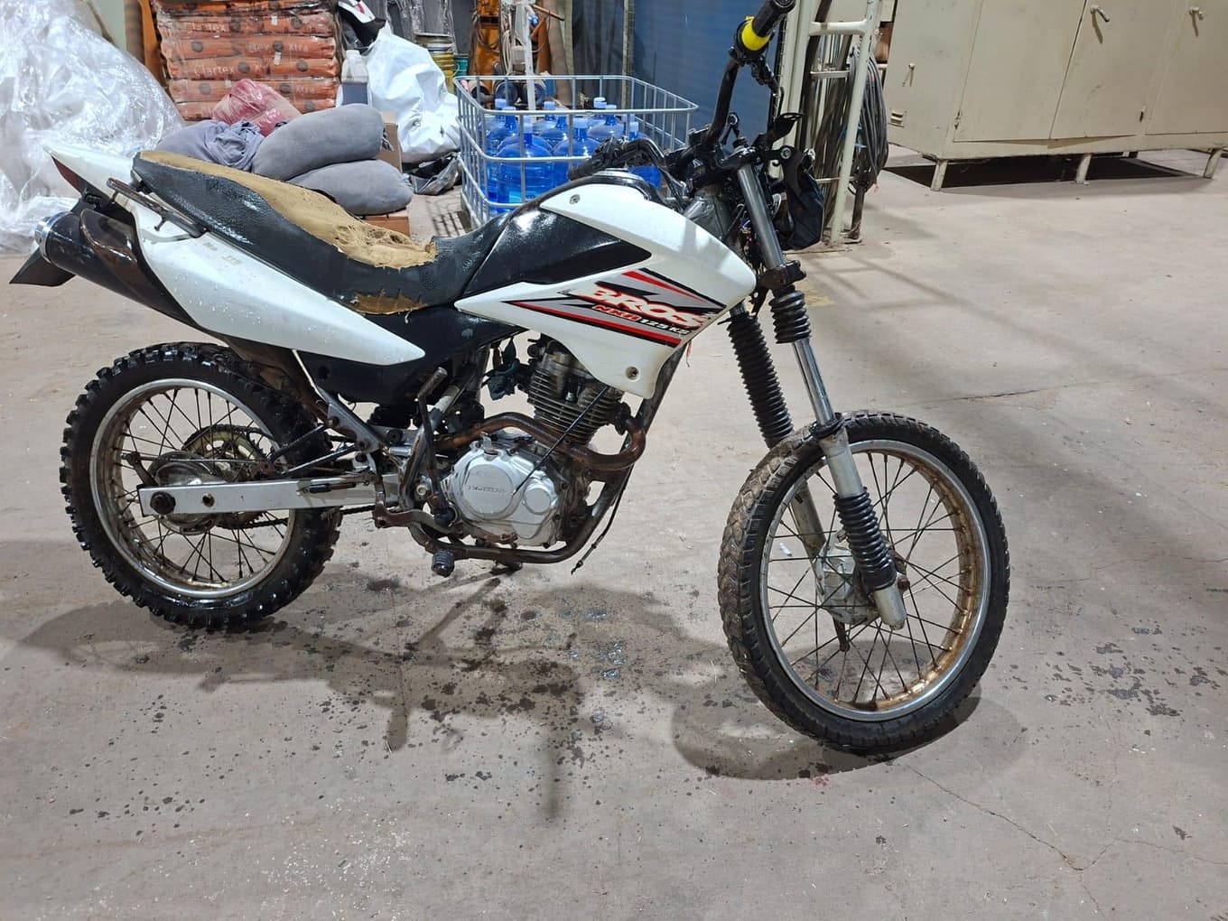 HONDA MOTOCICLETA NXR125, Año 2010. DOM: 727GNS. Ubicación: Arroyito, provincia de Córdoba