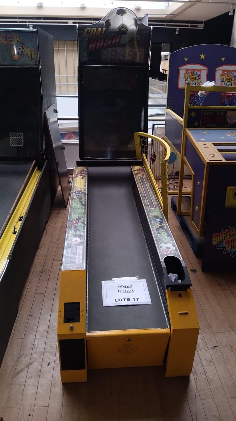 Juego electromecánico Goal Rush, Cantidad: 1 unidad, Condición: usado. LOC: Ciudad Autónoma de Buenos Aires