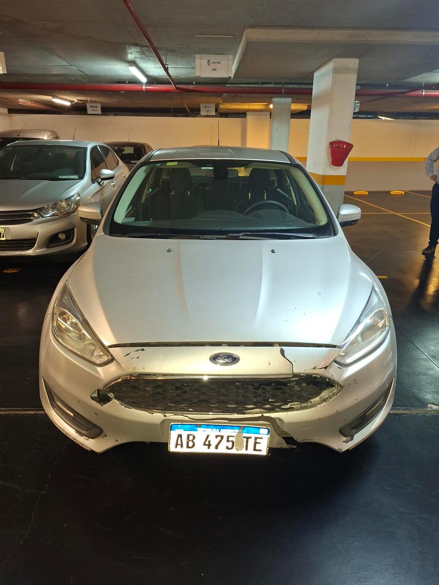 FORD SEDAN 4 PUERTAS FOCUS 4P 1.6L N MT S, Año 2017. DOM: AB475TE. Ubicación: Villa Martelli, provincia de Buenos Aires