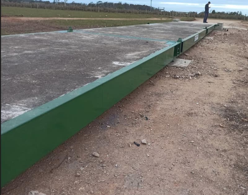 BALANZA PARA CAMIONES UTILIZADA EN PLANTA DE ACOPIO DE MADERA