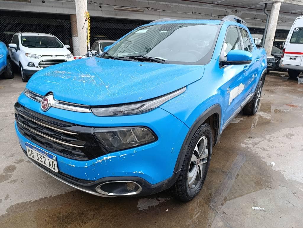 FIAT PICK-UP CABINA DOBLE TORO FREEDOM 2.0 16V 4X4, Año 2017. DOM: AB332XO. Ubicación: San Fernando, provincia de Buenos Aires