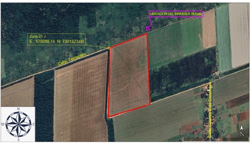 CAMPO (DESOCUPADO) - SAN PEDRO / GUAYAIBI - Sup: 31,5 Has aprox