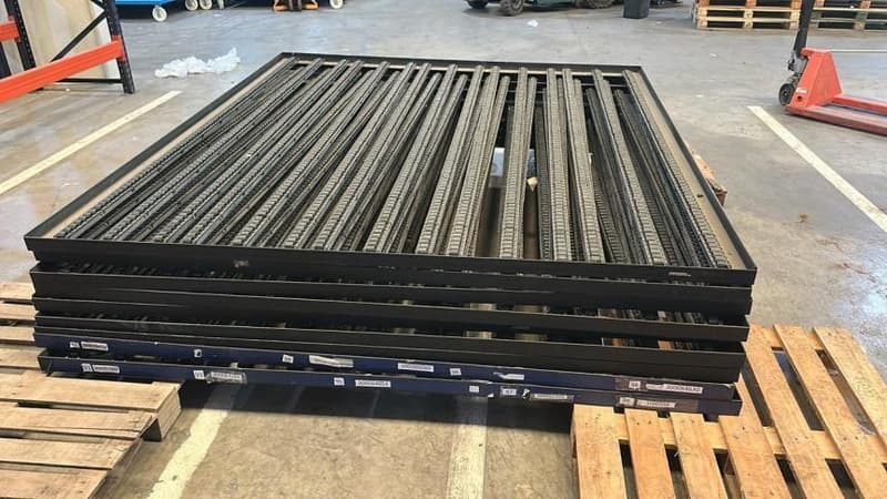 bandejas de rodillos dinámicos, Cantidad: 28 unidades, Condición: usado. LOC: Moreno, provincia de Buenos Aires