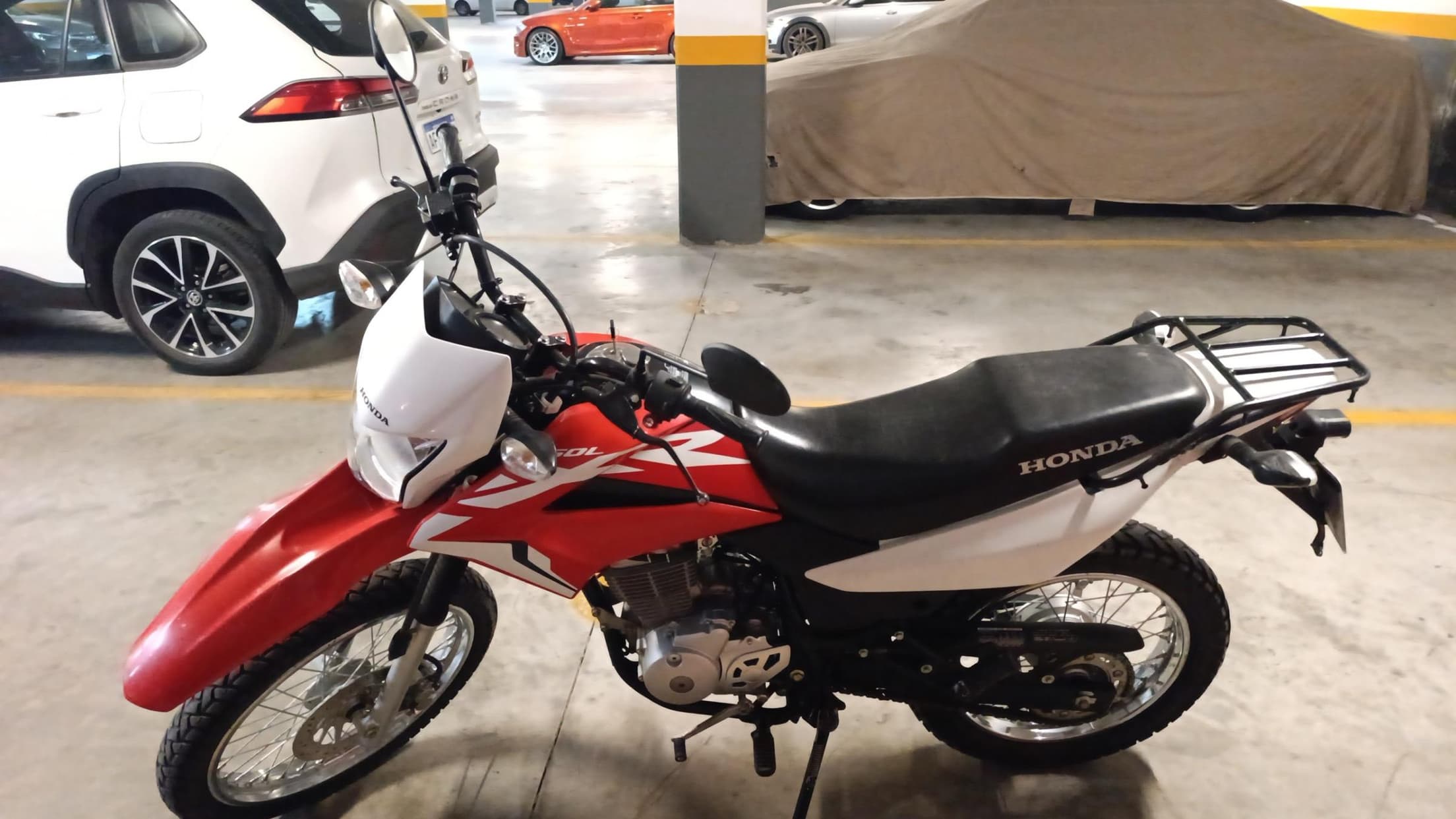 HONDA MOTOCICLETA XR 150 L, Año 2024. DOM: A219KIO. Ubicación: VICTORIA, provincia de Buenos Aires