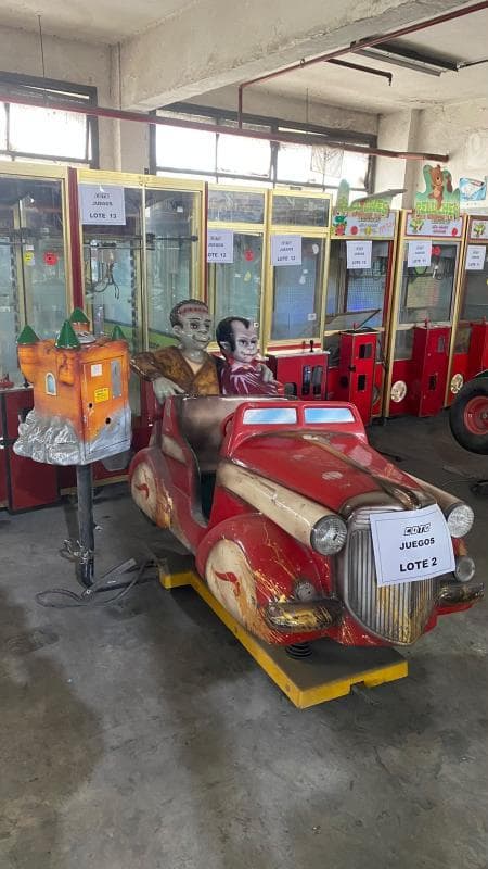 Juego electrónico Kiddie Monster Rider, Cantidad: 1 unidad, Condición: usado, rezago con posibles faltantes. LOC: Ciudad Autónoma de Buenos Aires