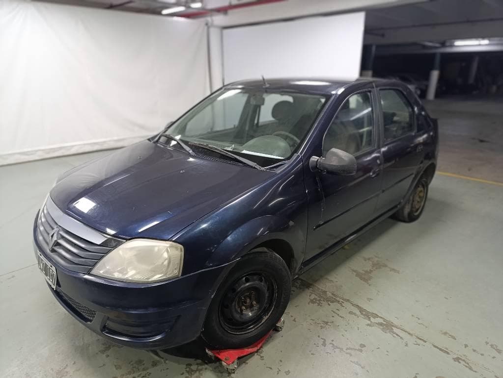 RENAULT SEDAN 4 PUERTAS LOGAN PH2 CONFORT 1.6 8V, Año 2011. DOM: JWZ107. Ubicación: Playa San Fernando, provincia de Buenos Aires