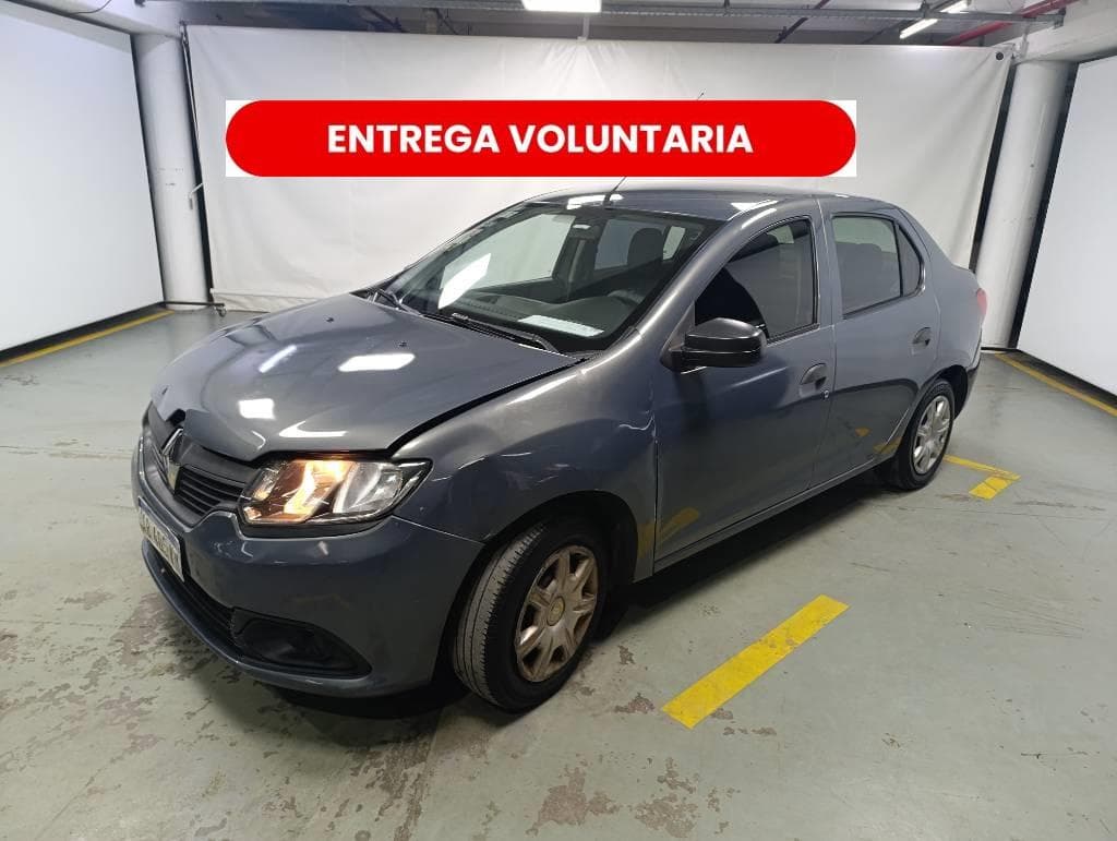 RENAULT SEDAN 4 PUERTAS NUEVO LOGAN AUTHENTIQUE PLUS 1.6, Año 2017. DOM: AB405KM. Ubicación: San Fernando, provincia de Buenos Aires