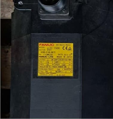 SERVO MOTOR  FANUC 22/1500, Cantidad: 1 unidad, Condición: sin uso. LOC: Rosario, provincia de Santa Fe