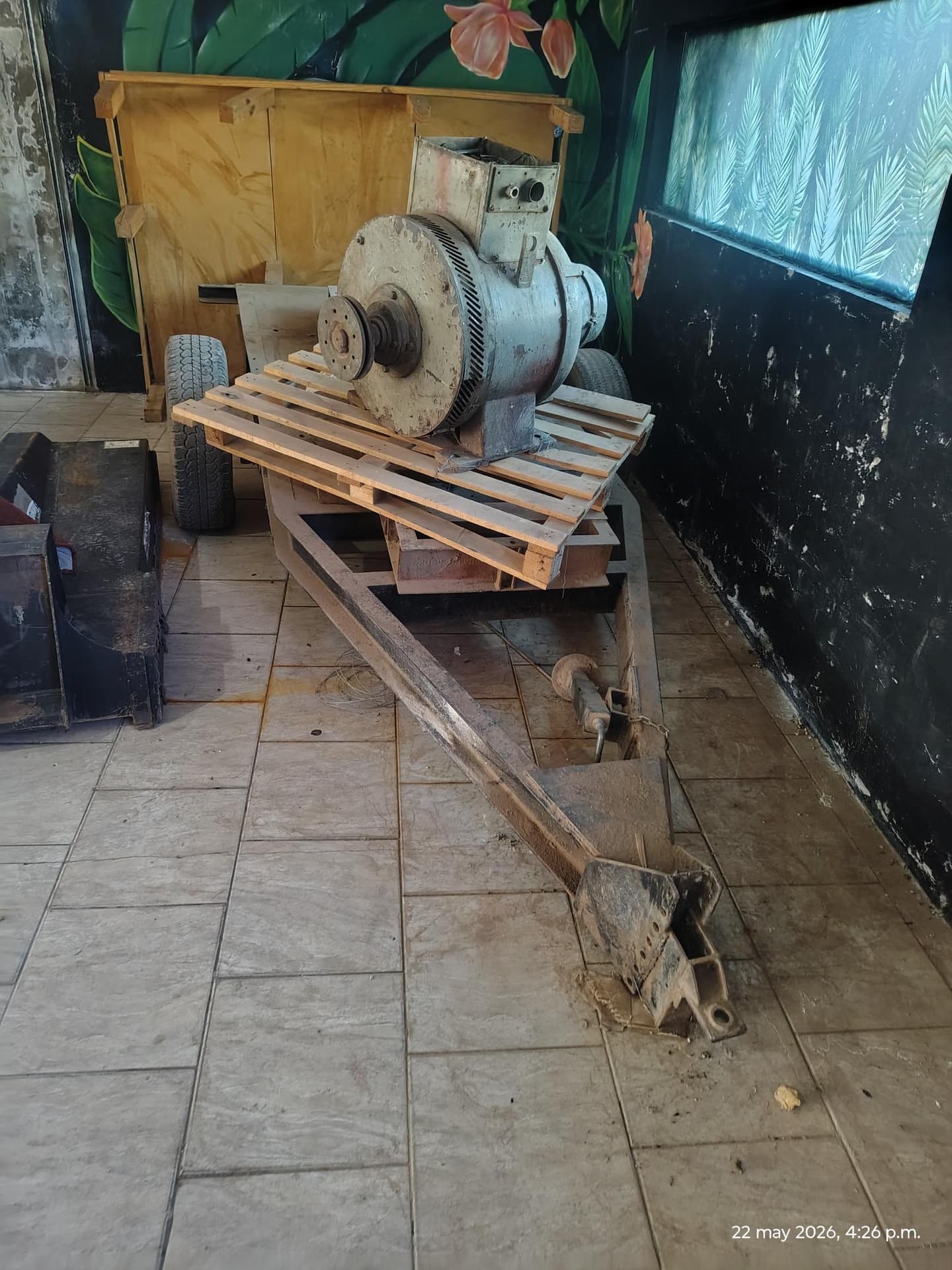 Trailer Con Tanque Incorporado, Cantidad: 1 unidad, Condición: usado, con posibles faltantes. LOC: Arroyo Seco, provincia de Santa Fe