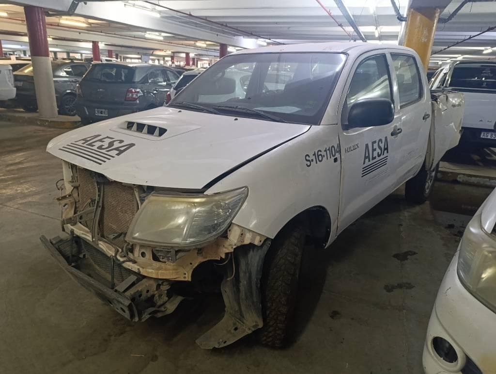 TOYOTA PICK-UP HILUX 4X2 C/D DX PACK ELECTRICO 2.5 TDI - H3, Año 2014. DOM: OFV319. Ubicación: San Fernando, provincia de Buenos Aires