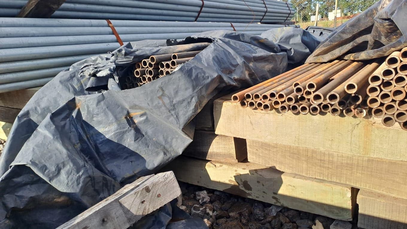 Tubería ext 3/4" acero al carbono y mat.varios, Cantidad: 288 Unidades, Condición: Sin uso. LOC: Campana, provincia de Buenos Aires