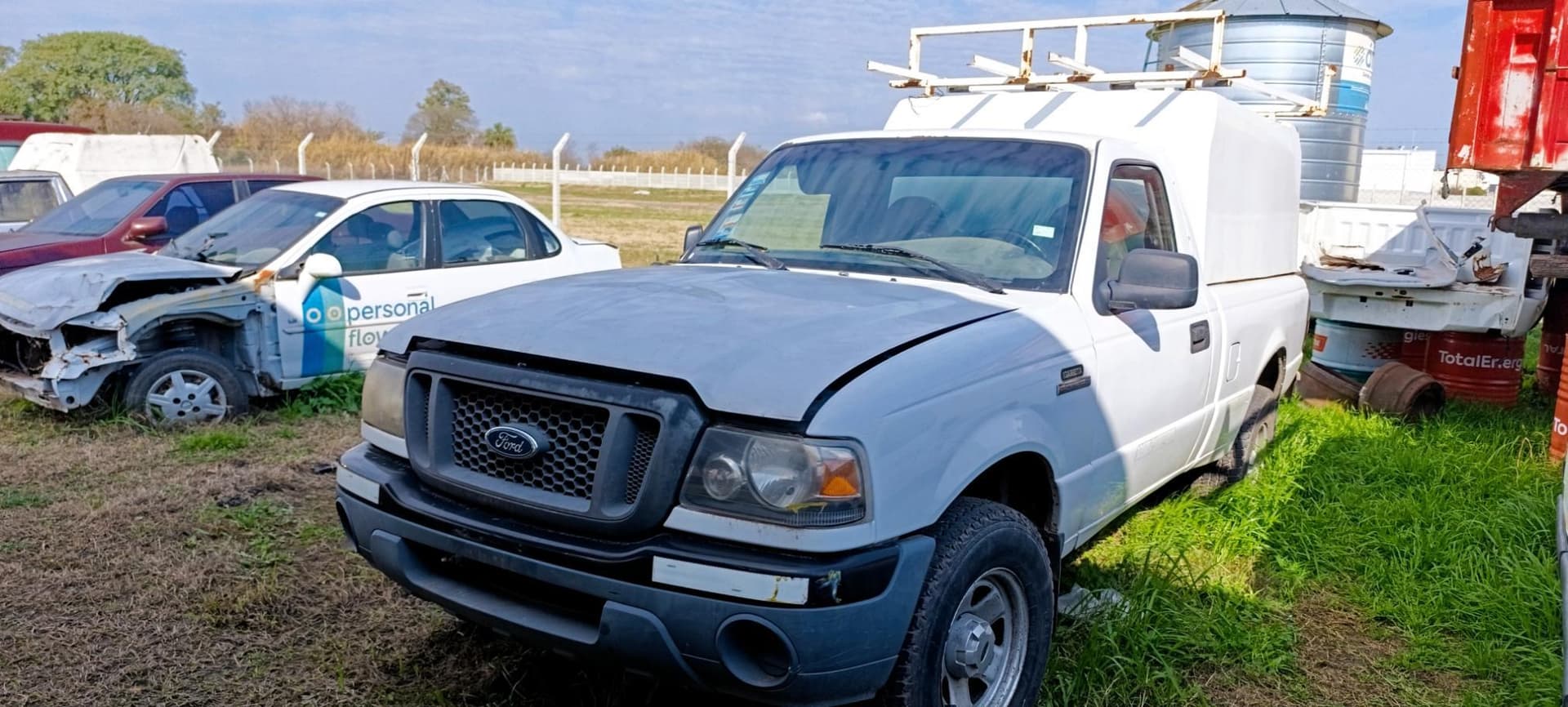 FORD PICK-UP RANGER CS 4X2 F-TRUCK 3.0L D, Año 2007. DOM: GAI157. Ubicación: Santa Fe, provincia de Santa Fe