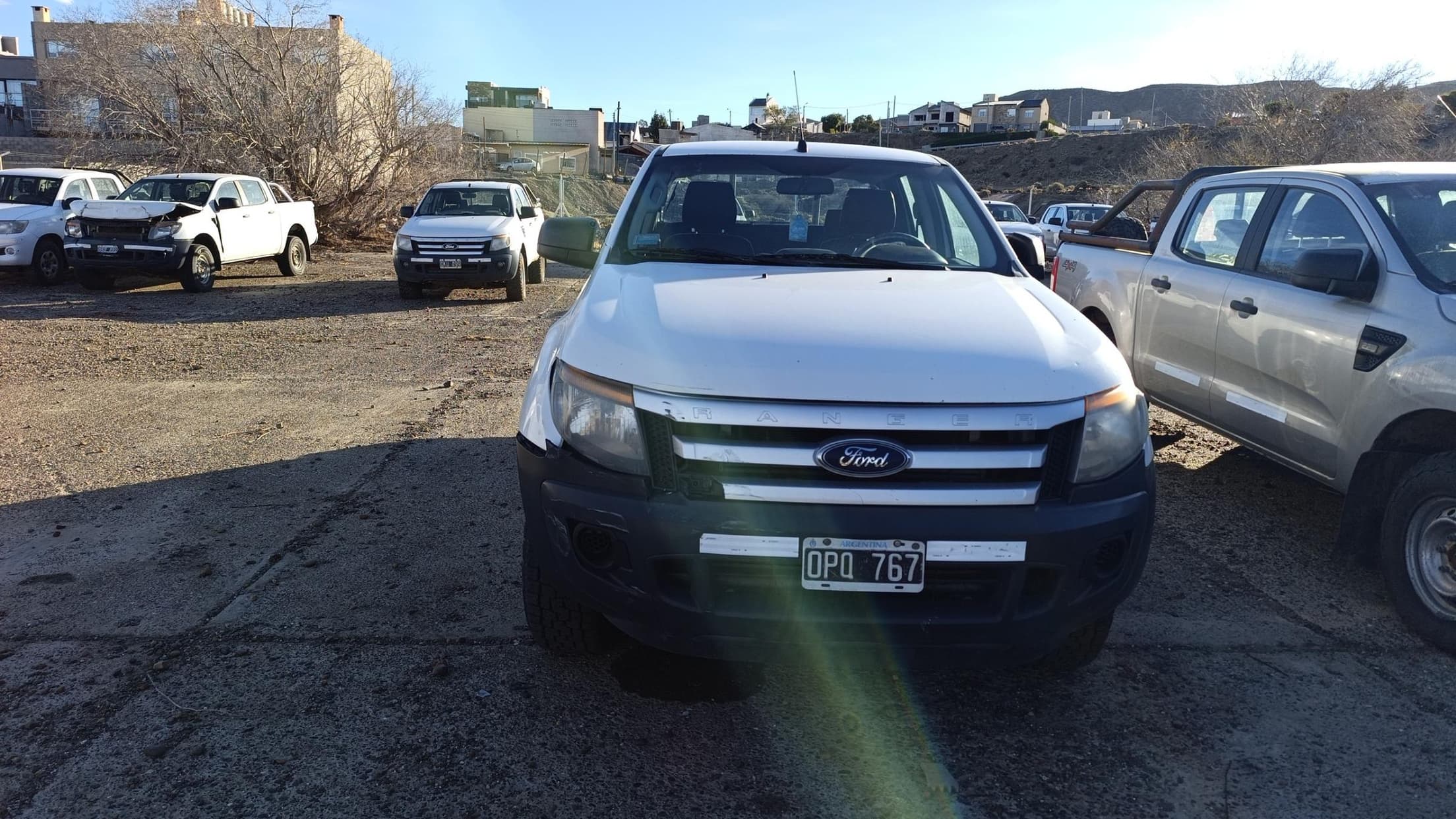 FORD PICK-UP RANGER2 DC 4X4 XL SAFETY 2.2L DSL, Año 2015. DOM: OPQ767. Ubicación: Comodo Rivadavia, provincia de Chubut
