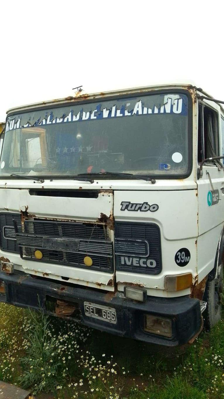 Fiat Camión 150 N, Año 1993. DOM: SEL686. Ubicación: Médanos, provincia de Buenos Aires