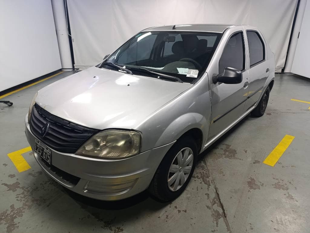 RENAULT SEDAN 4 PUERTAS  LOGAN 1.6 8V PACK I, Año 2012. DOM: LZS675. Ubicación: San Fernando, provincia de Buenos Aires