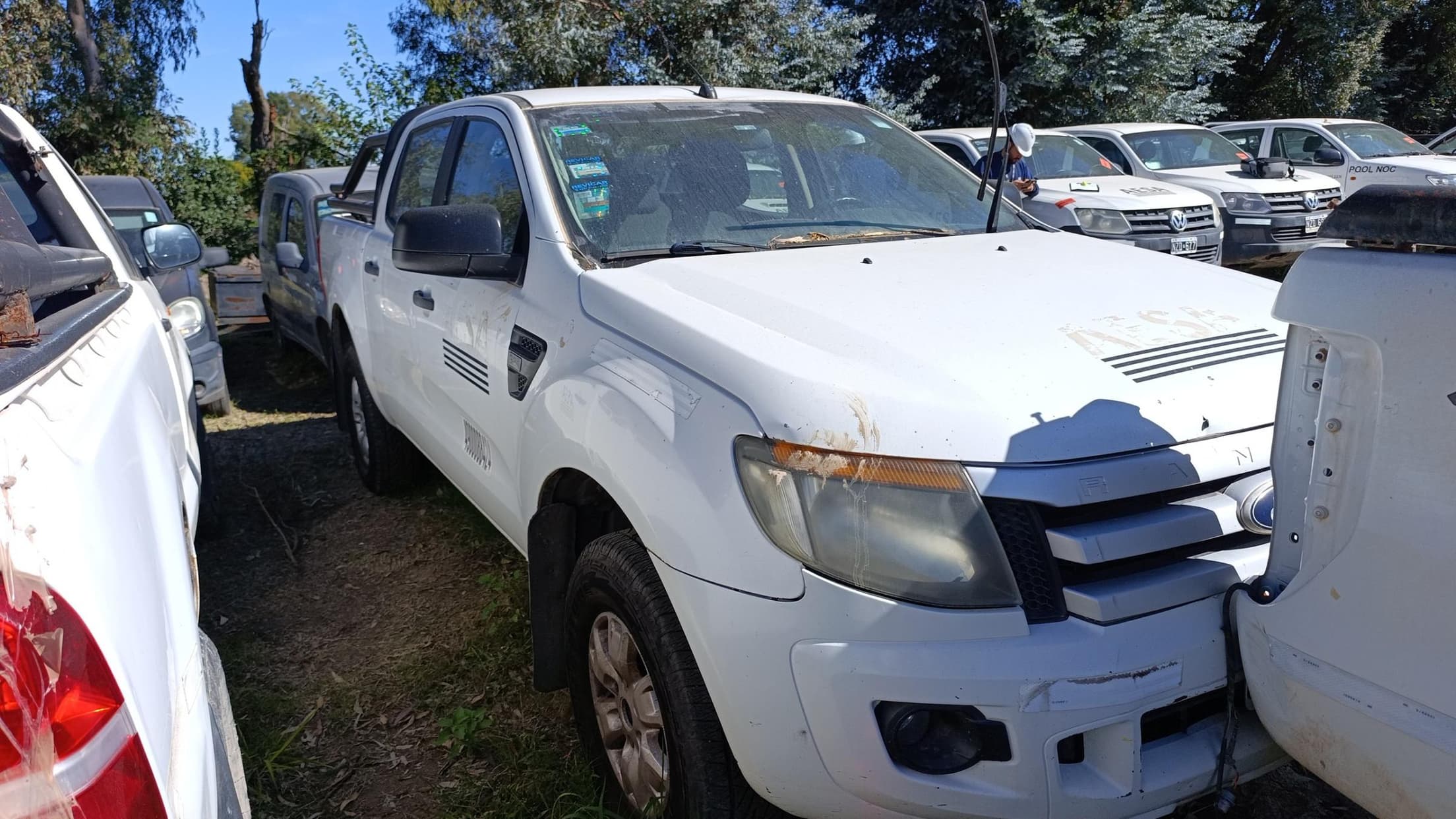 FORD PICK-UP RANGER2 DC 4X4 XLS 3.2L DSL, Año 2016. DOM: PNH869. Ubicación: Canning, provincia de Buenos Aires
