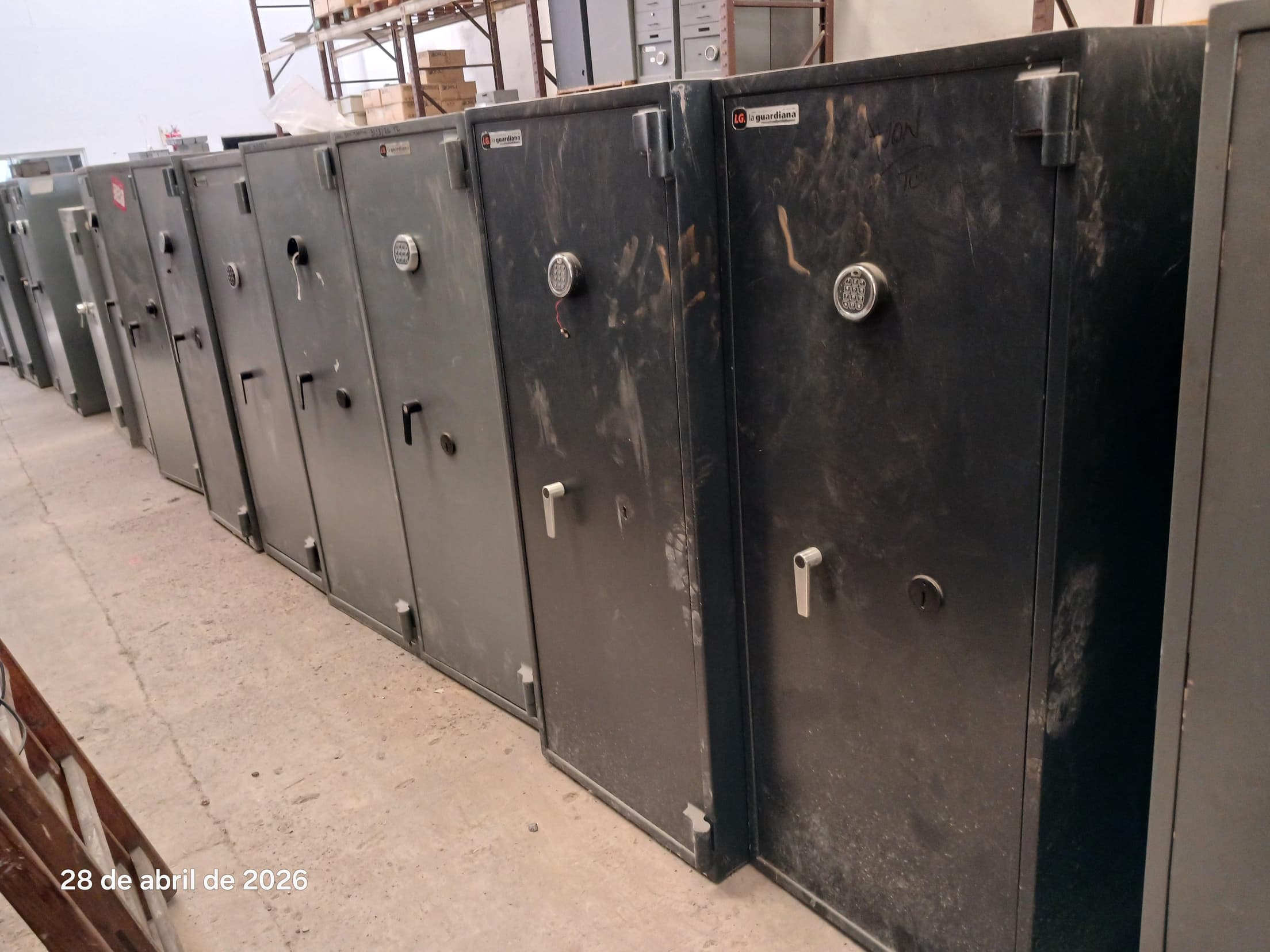 CAJAS COMERCIALES IGNIFUGAS, Cantidad: 1 unidad, Condición: usado. LOC: Ciudad Autónoma de Buenos Aires