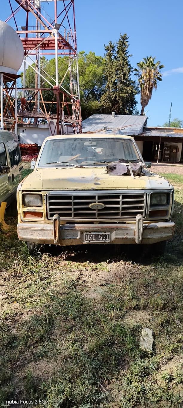 FORD PICK-UP F-100 D, Año 1993. DOM: UZD531. Ubicación: Mendoza, provincia de Mendoza