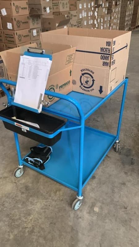Carritos Picking, Cantidad: 5 unidades, Condición: usado. LOC: Moreno, provincia de Buenos Aires