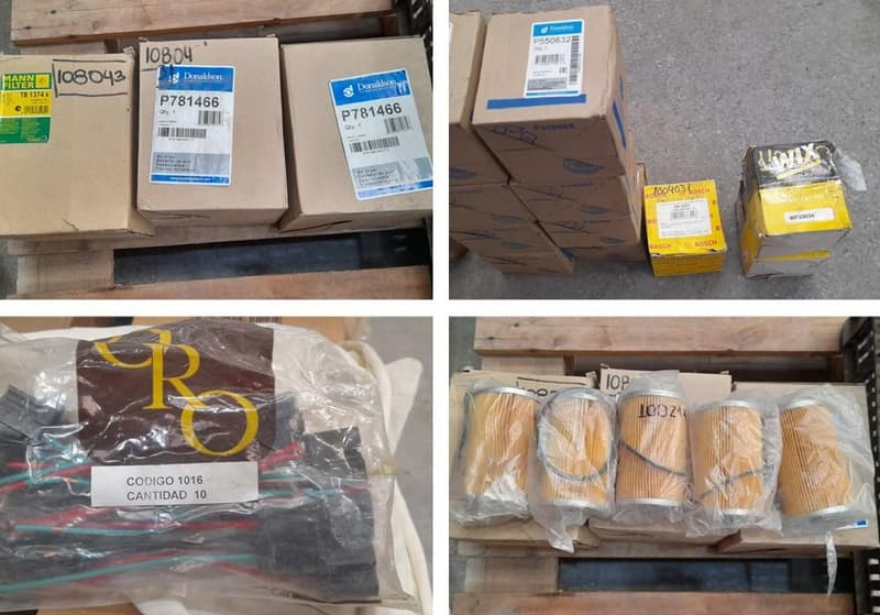 REPUESTOS MERCEDES BENZ, Cantidad: 414 unidades, Condición: sin uso. LOC: Don Torcuato, provincia de Buenos Aires