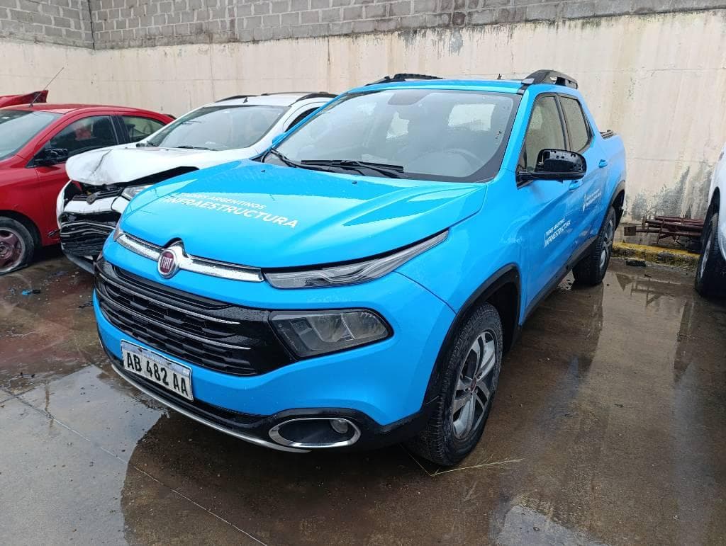 FIAT PICK-UP CABINA DOBLE TORO FREEDOM 2.0 16V 4X4, Año 2017. DOM: AB482AA. Ubicación: San Fernando, provincia de Buenos Aires