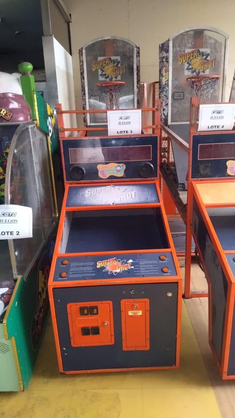 Juego electromecánico Super Shot, Cantidad: 1 unidad, Condición: usado. LOC: Ciudad Autónoma de Buenos Aires