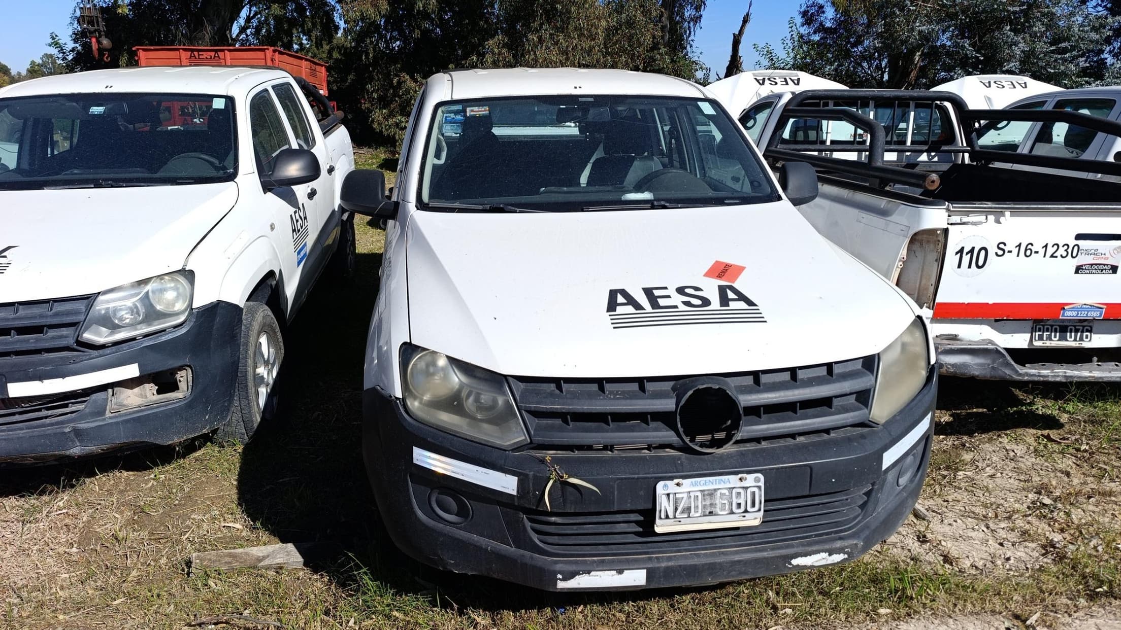 VOLKSWAGEN PICK-UP AMAROK 2.0L TDI 140 CV 4X2 066, Año 2014. DOM: NZD680. Ubicación: Canning, provincia de Buenos Aires