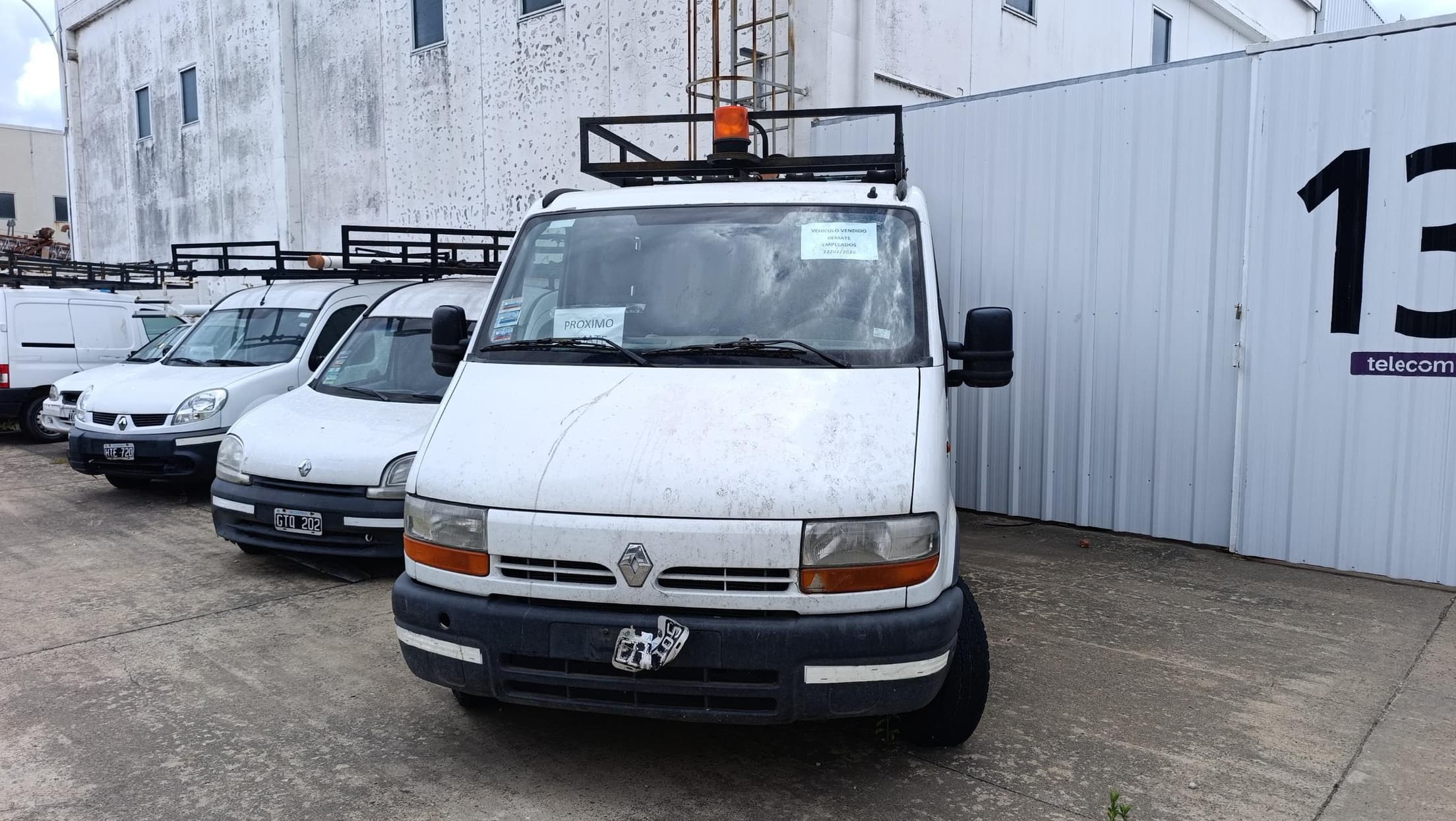 RENAULT FURGON  MASTER 2.8D T35 , Año 2004. DOM: ELW105. Ubicación: Rosario, provincia de Santa Fe