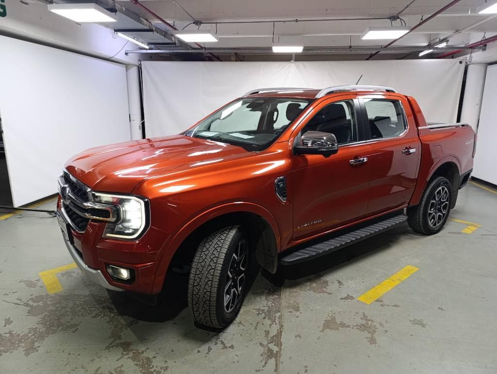 FORD PICK-UP RANGER DC LTD+ 3.0L V6 4X4 10AT D, Año 2024. DOM: AG779GE. Ubicación: Guarda Vehicular San Fernando, provincia de Buenos Aires