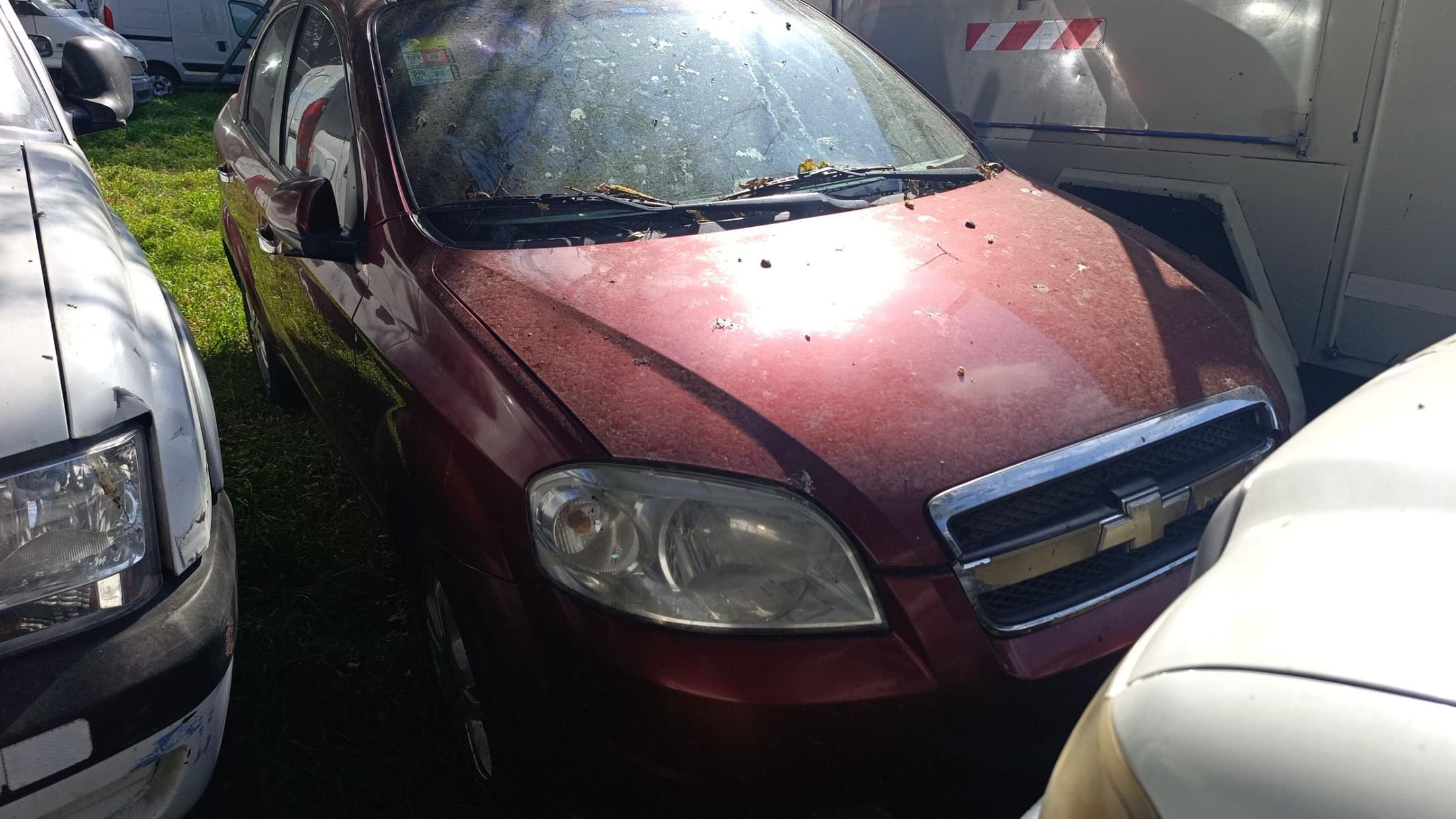 CHEVROLET SEDAN PTAS AVEO LT 1.6N MT, Año 2010. DOM: JEP316. Ubicación: Lujan, provincia de Buenos Aires