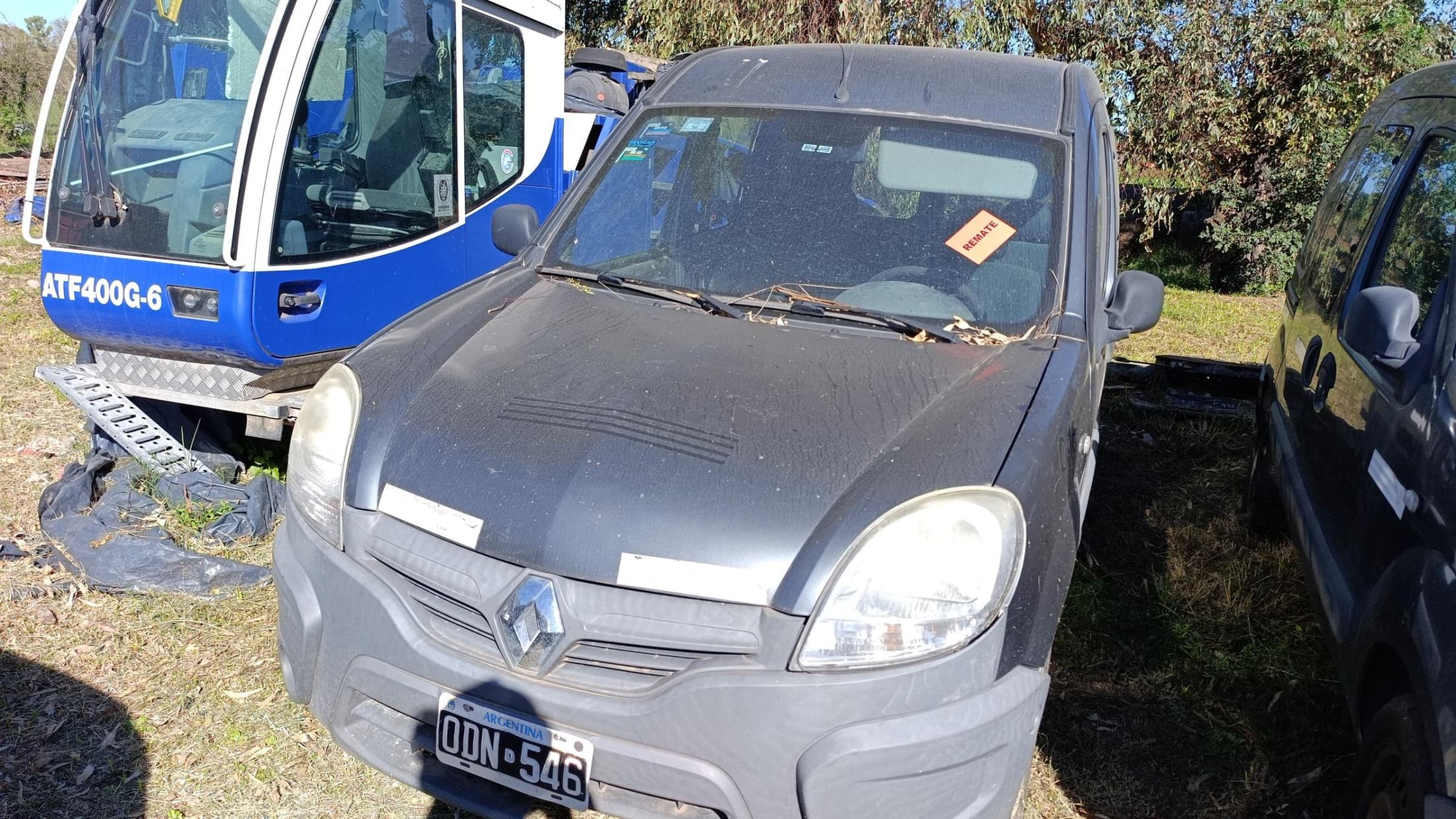RENAULT FURGON KANGOO PH3 CONFORT 1.5 DCI 5ASIENTOS 2P, Año 2014. DOM: ODN546. Ubicación: Canning, provincia de Buenos Aires