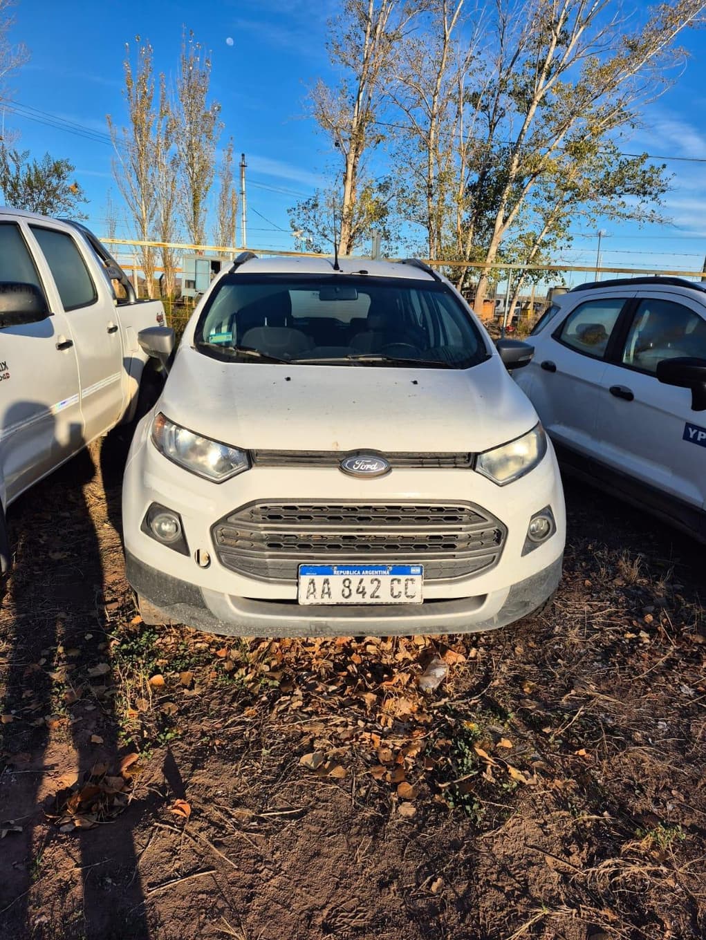 FORD RURAL 5 PUERTAS ECOSPORT FREESTYLE 1.6L MT N, Año 2016. DOM: AA842CC. Ubicación: Loma La Lata, provincia de Neuquén