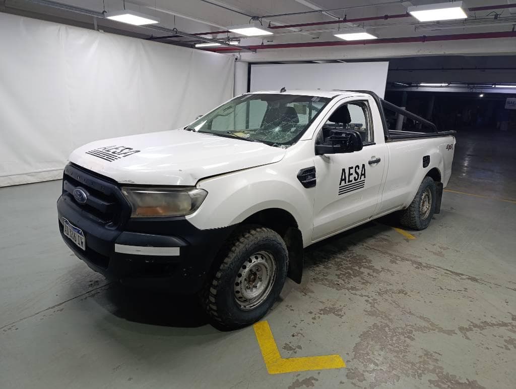 FORD PICK-UP RANGER CS 4X4 XL 2.2L D, Año 2018. DOM: AD336IW. Ubicación: San Fernando, provincia de Buenos Aires