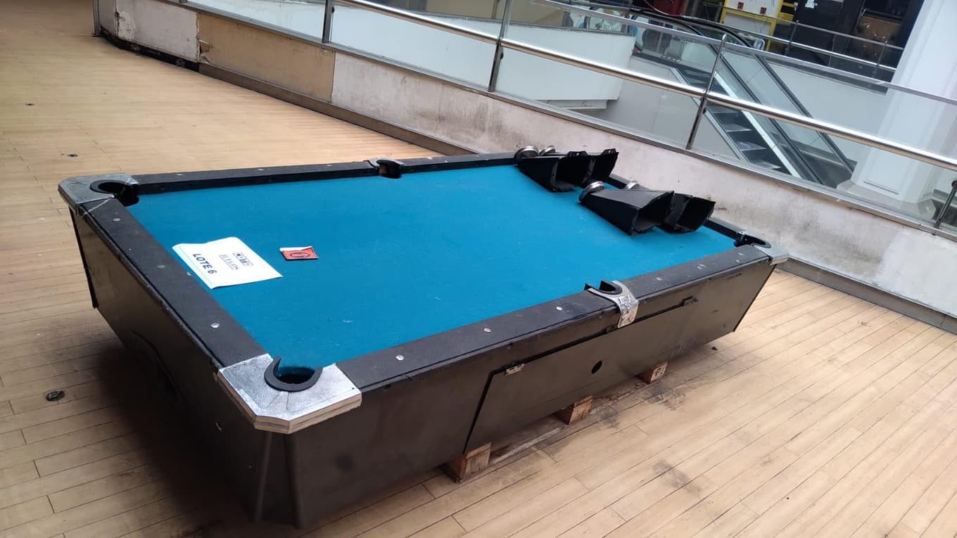 Mesa de billar o pool, Cantidad: 1 unidad, Condición: usado. LOC: Ciudad Autónoma de Buenos Aires