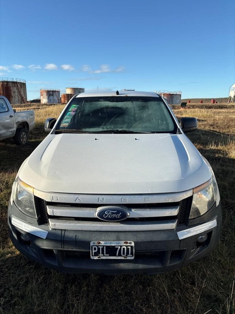 FORD PICK-UP RANGER2 DC 4X4 XL SAFETY 2.2L DSL, Año 2015. DOM: PIL701. Ubicación: Planta Cruz del Sur, Rio Grande, provincia de Tierra del Fuego
