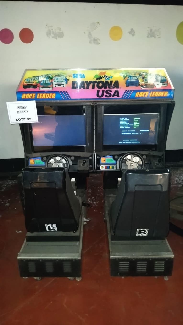 Video juego Daytona Usa, Cantidad: 1 unidad, Condición: usado. LOC: Ciudad Autónoma de Buenos Aires