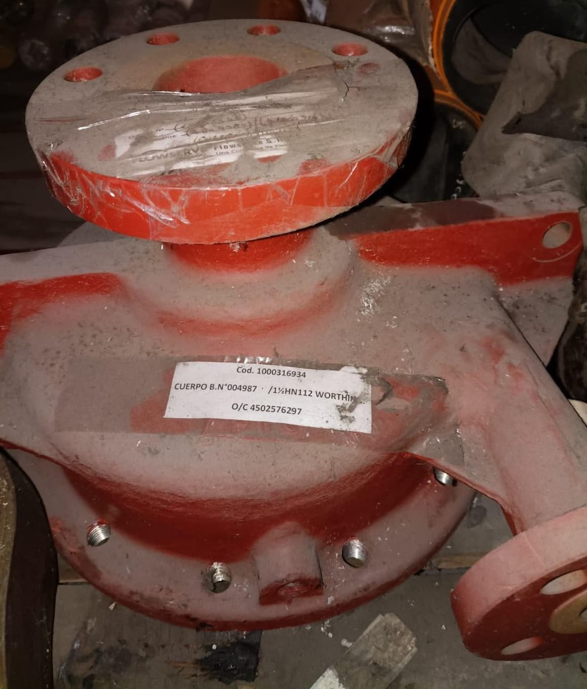 BOMBA CENTRIF./REP, Cantidad: 608 unidades, Condición: varios. LOC: Petroquímica, La Plata, provincia de Buenos Aires