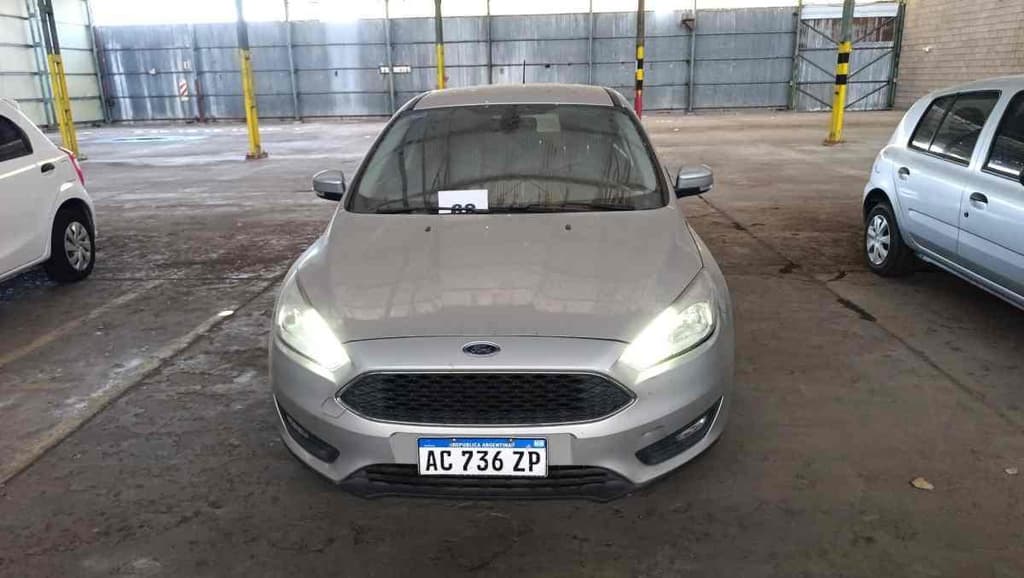 Ford SEDAN 5 PUERTAS Focus 5P 1.6L N MT S, Año 2018. DOM: AC736ZP. Ubicación: Bancalari, provincia de Buenos Aires