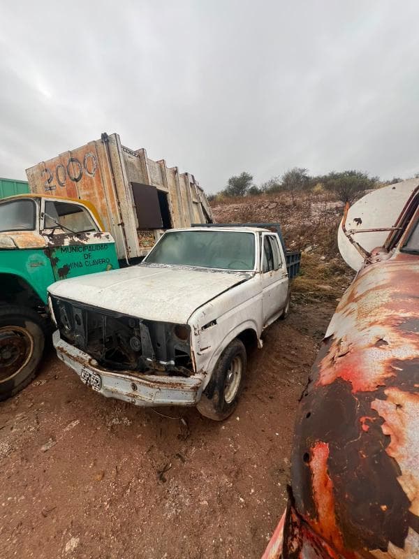 FORD PICK-UP F-150 D, Año 1987. DOM: WSP662. Ubicación: Mina Clavero, provincia de Córdoba