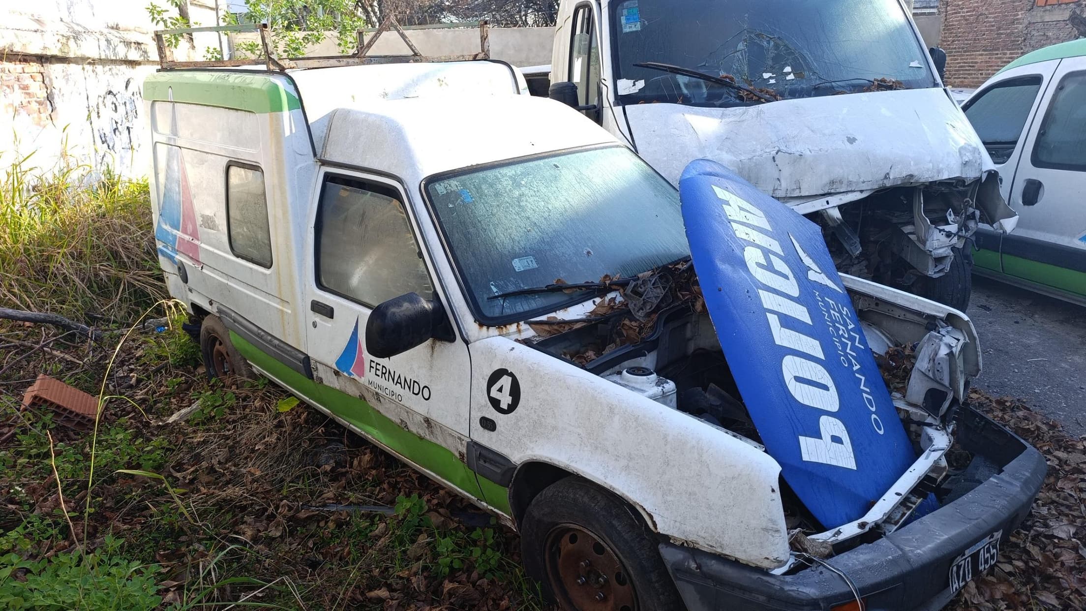 RENAULT FURGON EXPRESS, Año 1996. DOM: AZQ455. Ubicación: San Fernando, provincia de Buenos Aires