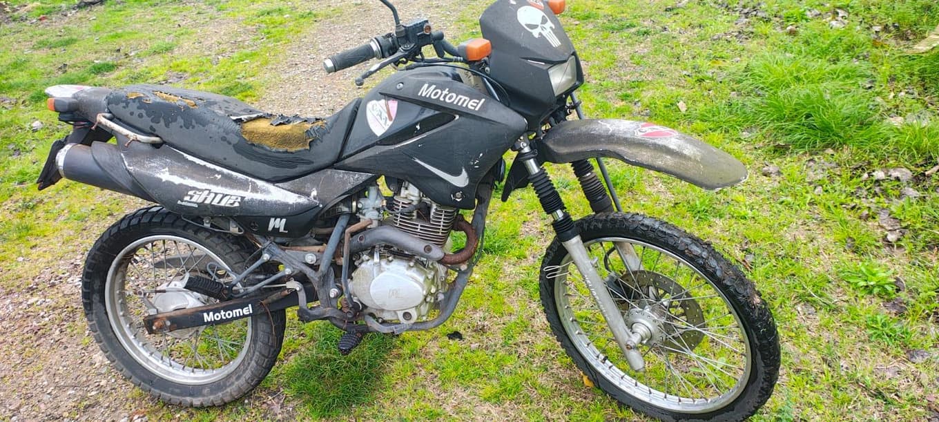 MOTOMEL MOTOCICLETA CX 150, Año 2012. DOM: 862IEV. Ubicación: Hurlingham, provincia de Buenos Aires