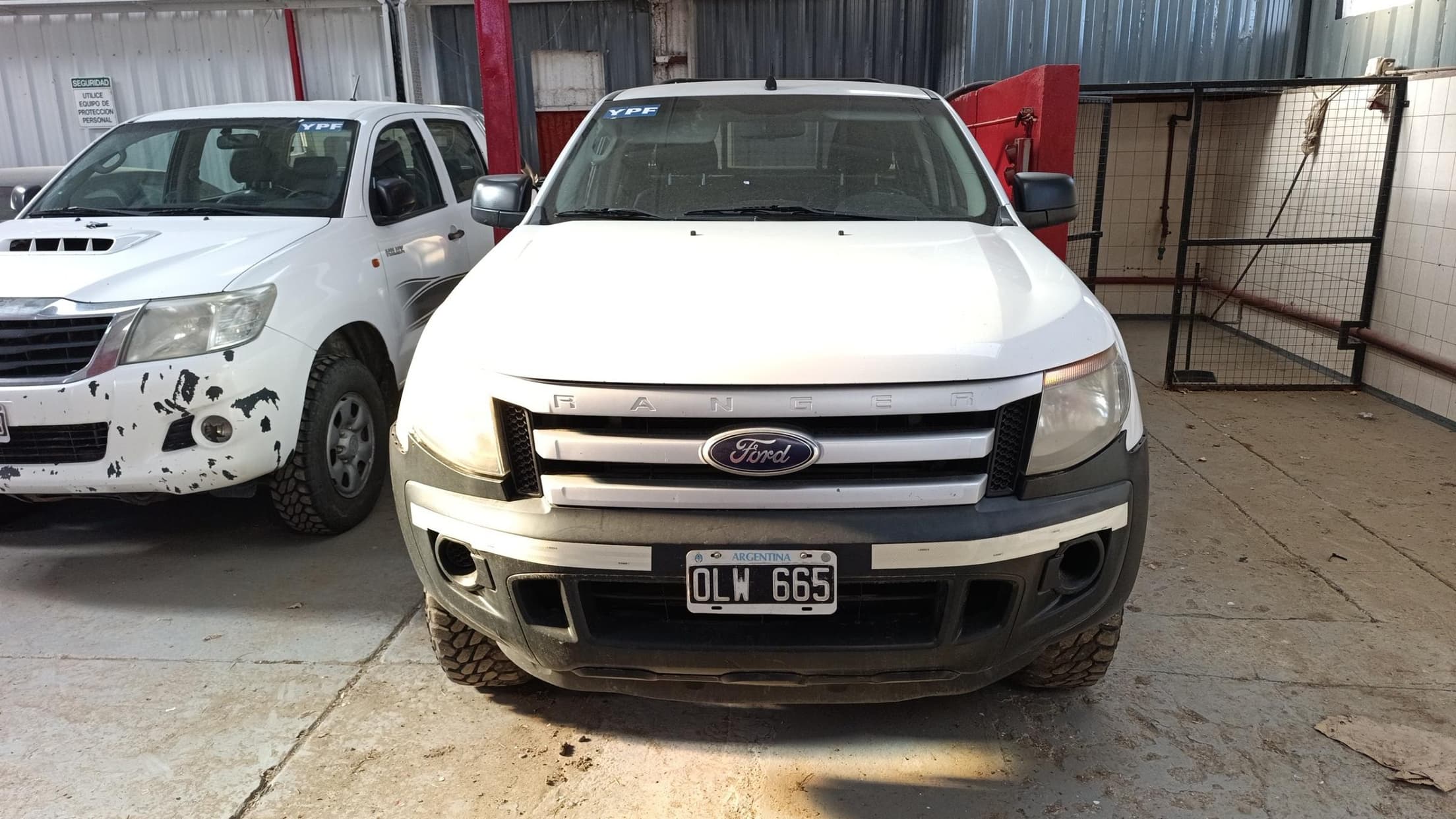 FORD PICK-UP RANGER2 DC 4X2 XL SAFETY 2.2L DSL, Año 2014. DOM: OLW665. Ubicación: Cañadon Seco, provincia de Santa Cruz