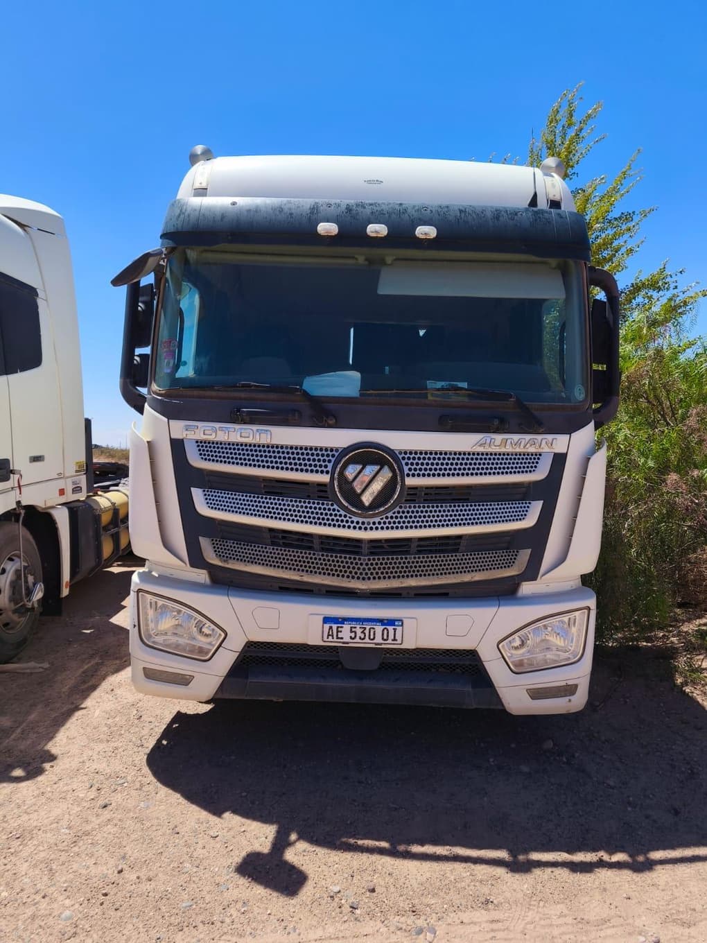 FOTON TRACTOR C/CABINA DORMITORIO AUMAN EST WP13 430, Año 2020. DOM: A3530OI. Ubicación: Planta Arenas, provincia de Neuquén