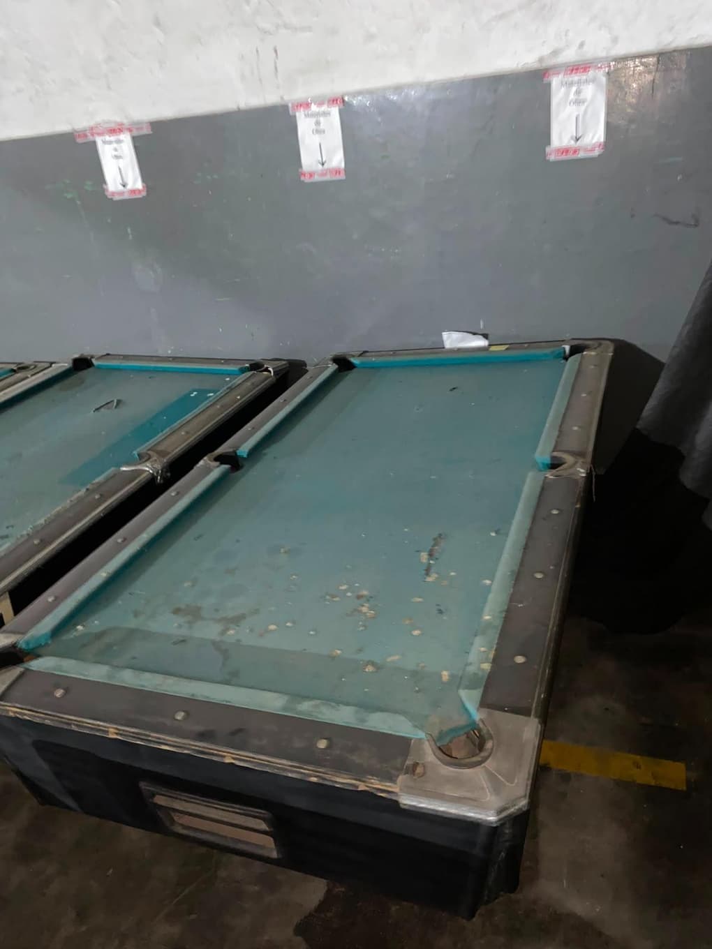 Mesa de pool, Cantidad: 3 unidades, Condición: usado. LOC: Ciudad Autónoma de Buenos Aires