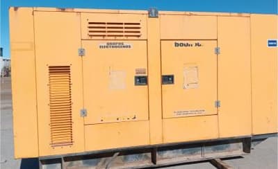 GENERADOR BOUNOUS 500 KVA, Cantidad: 1 unidad, Condición: usado. LOC: Puerto Madryn, provincia de Chubut